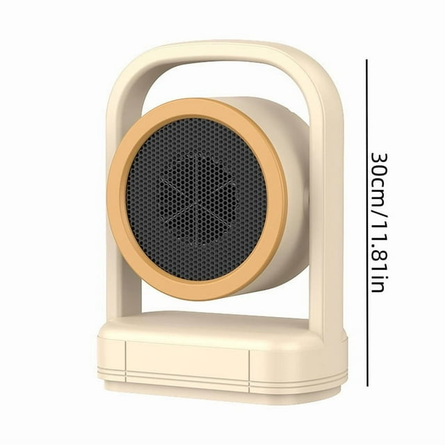 Chauffages d'Appoint pour Intérieur 500 W, Chauffage Portatif avec Deux Réglages de Chaleur et Protection contre la Surchauffe, Conception Ignifuge, Chauffage Portatif pour Pièce