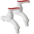 thumbnail image 1 of Coofit 3PCS Plastic Water Tap 1/2'' Male Thread Plumbing Faucet Garden Connector Tap, 1 of 9