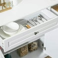 thumbnail image 4 of Spaco Sideboard Buffet Cabinet with 2 Drawers and Adjustable Shelves, Modern Accent Cabinet for Indoor as Kitchen, Bar, Dining Room, White, 4 of 7