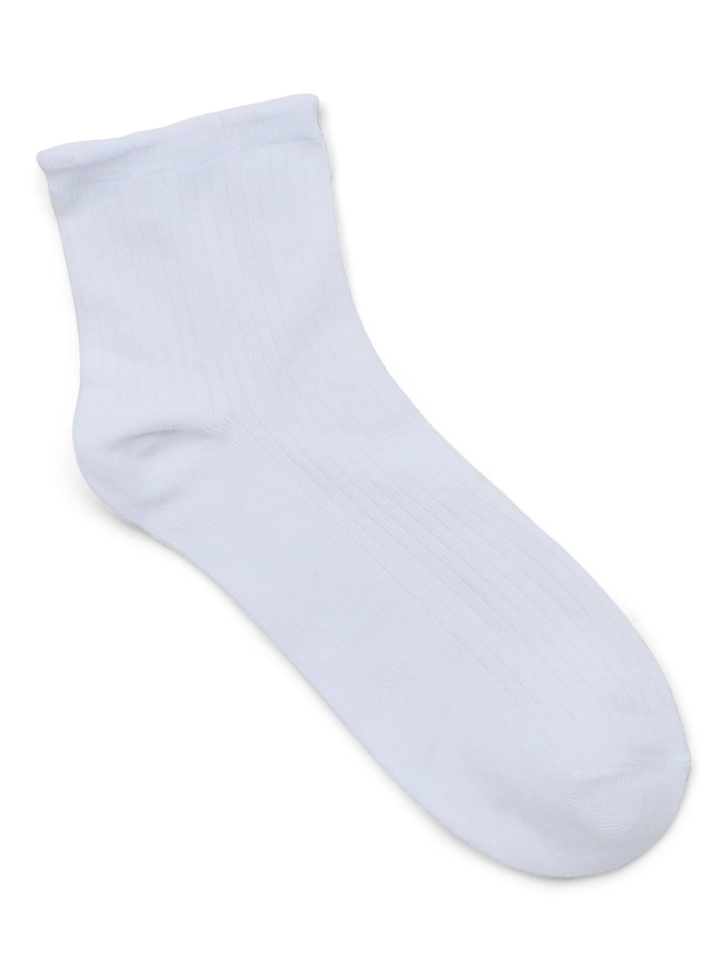 Joyspun Women’s Essentials Ankle Dress Socks, 6-Pack, Fits Shoe Sizes 4-10