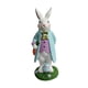 thumbnail image 5 of Figura de conejito de Pascua, decoración de Pascua, artesanía, adorno coleccionable, centro de mesa Señor Conejo, 5 of 9