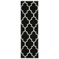 thumbnail image 5 of SAFAVIEH Dhurrie Toby Geometric Moroccan Wool Area Rug, Black/Ivory, 9' x 12', 5 of 9