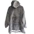 thumbnail image 1 of COZY HOODIE Sudadera con capucha de felpa - Gris COZY HOODIE 90061, 1 of 2