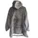 thumbnail image 1 of COZY HOODIE Sudadera con capucha de felpa - Gris COZY HOODIE 90061, 1 of 2