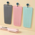thumbnail image 3 of Funda Silicona Plancha Rizadora Proteccion Calor Bolsa de Silicona Resistente Al Calor alfombrilla de silicona resistente al calor para rizadores y alisadores de pelo (Menta), 3 of 5