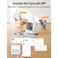 thumbnail image 3 of Caja de arena autolimpiante Meowant de 75 L con control por app, 3 of 7