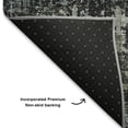 thumbnail image 5 of Addison Rugs Mayfield Premium Machine Washable Transitional Geometric Charcoal Rectangle Rug, 9' x 12', 5 of 7