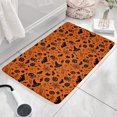thumbnail image 3 of Halloween Icons Pattern Flannel Non Slip Door Rugs,Washable Door Mats Indoor,Decorative Door Mats,Dirt-Resistant and Absorbent Doormat for Entrance,Bedroom,Kitchen,Bathroom,31.5x17in(80x43cm), 3 of 4