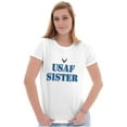 thumbnail image 4 of US Air Force USAF Sister Proud Sis Women's Graphic T Shirt Tees Brisco Brands X, 4 of 6