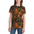 thumbnail image 3 of Wukai Daisies Youth Unisex Short Sleeve T-Shirt for Boys, Girls, Teens, and Kids-X-Small, 3 of 7