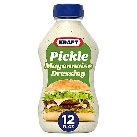 2 Pack Kraft Pickle Mayonnaise Dressing - 12 Fl. Oz.