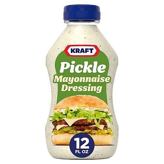 2 Pack Kraft Pickle Mayonnaise Dressing - 12 Fl. Oz.