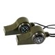 thumbnail image 1 of 3 in 1 Emergency Survival Whistle Compass Thermometer Cheerleading Whistle Camping Hiking Outdoor Equipment 2Pack, 1 of 5