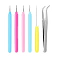 thumbnail image 2 of GUOOL Paper Quilling Tools Plastic & Iron Slotted Quilling Rolling Paper Tool Making 6 Pieces, 2 of 9