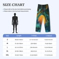 thumbnail image 4 of Pofeuu Mango In The Rain Print Men's Pajama Pants, Soft Lounge Pajama Pants with big pockets for Men Plaid Pj Bottoms-Large, 4 of 6