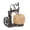 Black Sewing Machine, variant on Sungmor Cast Iron Garden Twine Holder Set - 1300ft. Natural Jute Twine String & Rope Rack & Scissors - Decorative & Practical Home Arts Crafts Tools for Picture Display Gift Wrapping Packing
