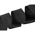 thumbnail image 4 of Bufanda flaca para mujer Color sólido liso Bufandas largas puras Pañuelo para el cuello Negro 90*5cm/35.43*1.97 inches(L*W), 4 of 5