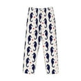 thumbnail image 4 of Balery Seahorses and Hearts print Men's Pajama Pants,Ultra Lightweight Pjs,Lounge Pant-Medium, 4 of 9