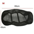 thumbnail image 2 of Flmtop Summer Motorcycle Scooter Electric Bicycle Breathable 3D Mesh Seat Cover Cushion, 2 of 7