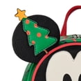 thumbnail image 3 of Mochila Mini Navideña Mickey Mouse Original Disney Verde Estampado, 3 of 5