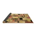thumbnail image 2 of Ahgly Company Indoor Square Patchwork Brown Transitional Area Rugs, 6' Square, 2 of 4