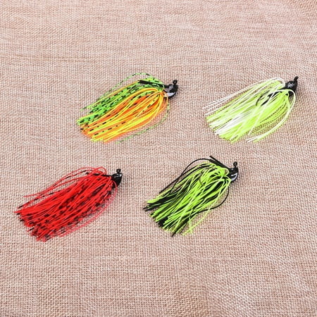 7g / 10g Fishing Buzz Bait Spinnerbait Lure Buzzbaits with Jig Head Hook Mixed