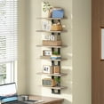 thumbnail image 4 of Floating Shelves, 15 Inch Wall Shelf Set of 3, Wall Mounted Storage Shelves 2-Tier, Hanging Bathroom Shelves, for Living Room, Bedroom, Bathroom, Kitchen, Greige and Black, 4 of 18
