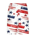 thumbnail image 4 of Swim Trunks for Men Usa 4Th Of July Patriotic Board Shorts American Flag Star Pattern Sweatpants Quick Dry Board Shorts With Zip Pockets Bathing Suits Beach Swimwear, 4 of 6