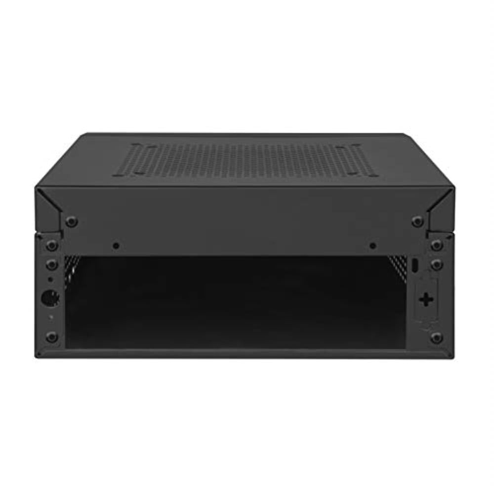 SilverStone Technology ML10B Milo 10 Super Compact & Modular Mini-ITX Chassis, Black