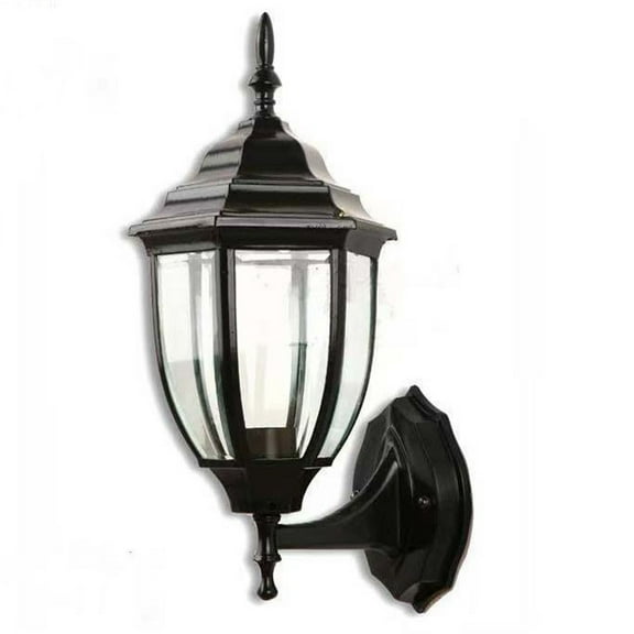 Hex Garden Black Light for Corridors, Yards & Balconies Waterproof Outdoor Wall Lantern