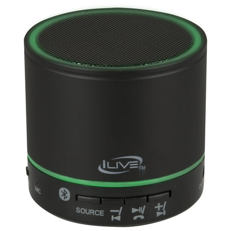 iLive - Portable Bluetooth Speaker - Black