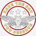 thumbnail image 3 of CafePress - Cicadas Have The Day You Deserve Periodical Cicada Kids Baseball T Shirt - Kids Cotton Baseball Jersey, 3/4 Sleeve Shirt, 3 of 4