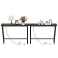 thumbnail image 6 of Ktaxon 78" Console Table with Outlet, Modern Entryway Table Sofa Side Table for foyer, Living Room, 6 of 7