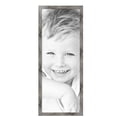 thumbnail image 2 of ArtToFrames 18" x 48" Winter White Barnwood 1.5 Inch Picture Frame, 18x48 inch Brown MDF Poster Frame (WOM-4661),  Pack, 2 of 8
