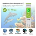 thumbnail image 3 of 5 In 1 TDS/EC/Salinity/S.G./Temperature Salt Meter Digital Sea Water Quality Tester For Swimming Pools Drinking Water Aquarium, 3 of 7