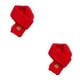 thumbnail image 4 of Bufanda de bebé Ounissouiy Tejido de hilo grueso Rojo brillante 2piezas, 4 of 6