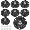 thumbnail image 1 of Uxcell Paquete de 8 Ruedas de Caster Autoadhesivas para Electrodomésticos, Bolas de Acero Niqueladas, Ruedas Pequeñas de 360° de Rotación, Deslizadores de Electrodomésticos [Negro], 1 of 7