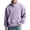Light Purple-8, variant on Solid Color Casual Half Zip Hoodless Sweatshirt Pullover Long Sleeve Athletic Top For Streetwear And