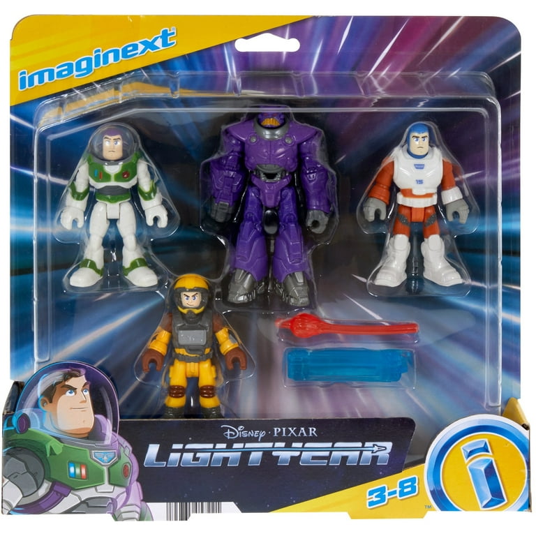 PIXAR Buzz Lightyear フィギュアセット Disney Pixar Imaginext Lightyear Buzz Mission 6-Piece Figure