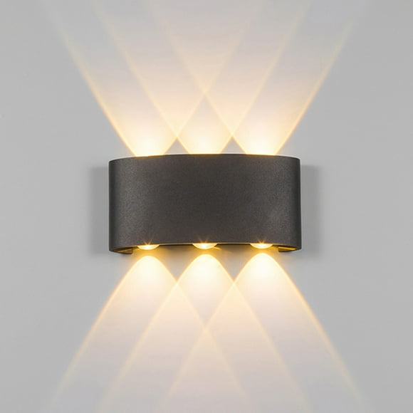 Yeacher A C85-265V 6W Wall Light Cabinet Lamp IP65 Water Resistance for Corridor Wardrobe Cabinet