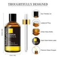 thumbnail image 4 of MAYJAM 30mL Lemon Essential Oil, Large Volume Pure Essential Oils with Glass Dropper, Perfect for Aromatherapy Diffusers DIY Healthy Care, 4 of 9