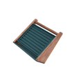 thumbnail image 4 of relayinert Rings Display Stand Display Jewelry Organizer Gray for Vanity Bracelets Necklaces Green 29x11x27cm, 4 of 6