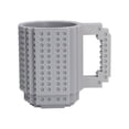 thumbnail image 2 of Tazas de bloques de construcción Nikou de 400 ml para café sobre ladrillos Gris, 2 of 15