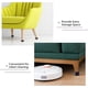 thumbnail image 5 of 20 elevadores de plástico para muebles, ajustables, de 1,36", de alta resistencia, cuadrados, para sofá, mesa, sofá, silla, cama, patas negras., 5 of 6