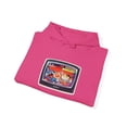 thumbnail image 3 of Willy vs Flameboy World Industries 2000 Skateboard Vintage Classic  Hoodie Print - 3XL / Heliconia, 3 of 5