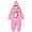 Y1-Pink, variant on Pumpkin Onesie for Women Plush Pumpkin Costume Zip Up Flannel Wearable Hooded Jumpsuit with Hood 1 Piece Jumpsuit