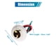 thumbnail image 3 of 8Pcs Conector 1156 Portalámparas Casquillo Cables Bombilla LED para Coche Adaptador, 3 of 6