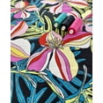 thumbnail image 3 of Minerva Exclusive Beaming Blooms Linen Viscose Blend Fabric - per yard, 3 of 6