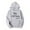 Gray, variant on Tdoqot Young Mens Hoodies- Casual Fashion Pullover Long Sleeve Loose Fit Hooded Sweatshirt Gray Size M