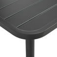 thumbnail image 3 of vidaXL 3 Piece Bistro Set Steel Dark Grey, 3 of 5
